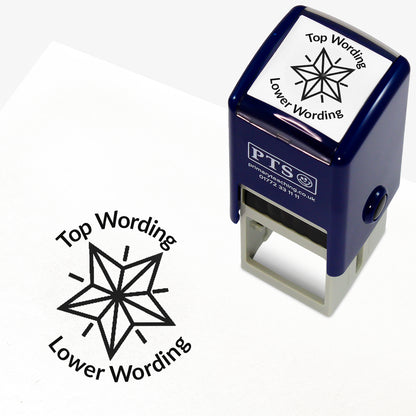 Personalised Shining Star Stamper - 25mm