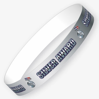 10 Gold, Silver or Bronze Wristbands