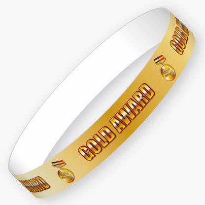 10 Gold, Silver or Bronze Wristbands