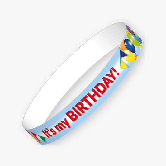 10 It's My Birthday Wristbands
