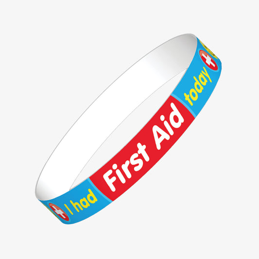 10 I Had First Aid Today Wristbands