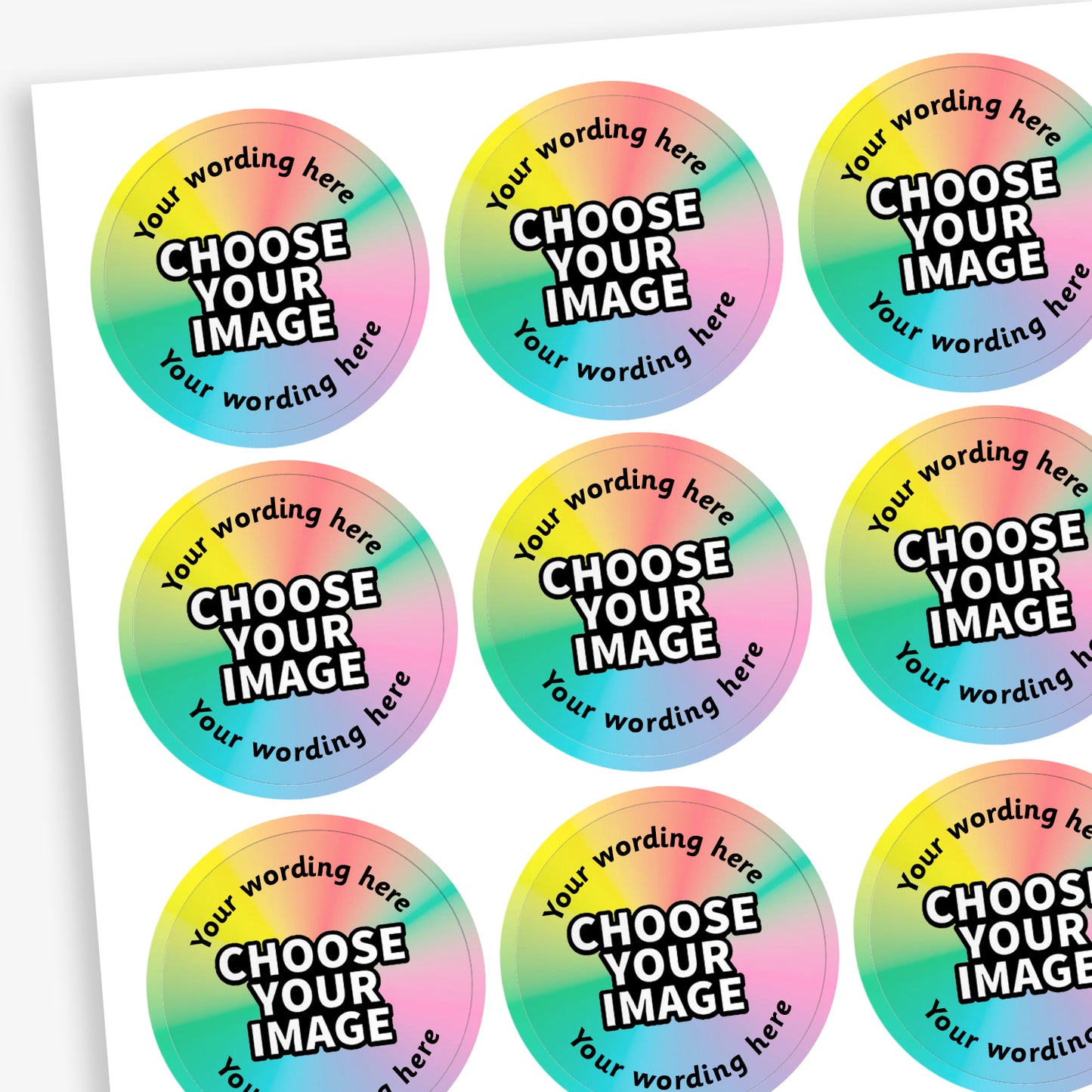 70 Design Your Own Stickers - 25mm