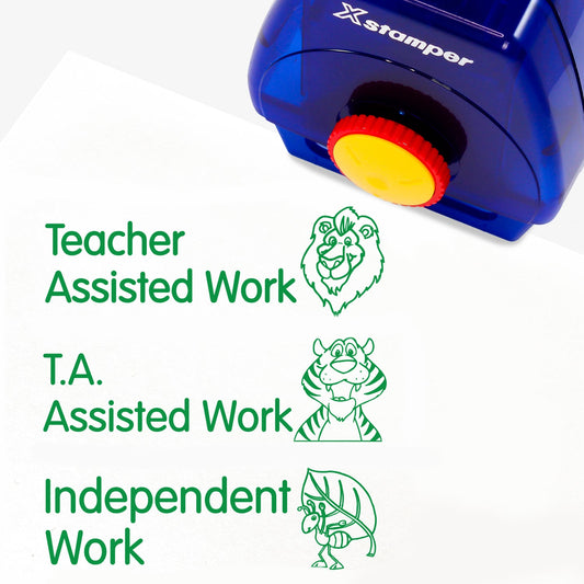 Assisted/Independent Work Twist N Stamp Set