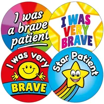 Health Care Stickers (35 Stickers - 37mm)