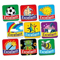 Excellent Stickers (140 Stickers - 16mm)