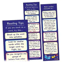 'Reading Tips' Bookmarks (Pack of 30)