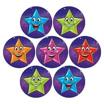Star Stickers (35 Stickers - 20mm)