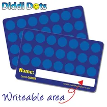 Sticker Collector CertifiCARDS - Diddi Dots (10 Wallet Sized Cards)