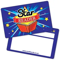 Star Reader CertifiCARDS (10 Wallet Sized Cards)