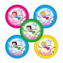 Fairy Stickers (30 Stickers - 25mm)