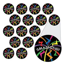 Smashing Stickers (196 Stickers - 10mm)