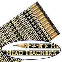 Head Teacher's Award Pencils (12 Pencils)