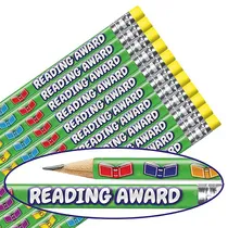 Reading Award Pencils (12 Pencils)