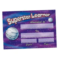 Holographic Superstar Learner Certificates (20 Certificates - A5)