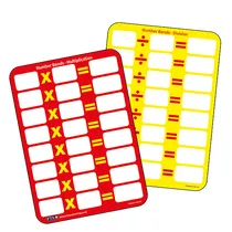 Multiplication and Division Practice Whiteboard (A4)