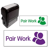 Pair Work Stamper (38mm x 15mm)