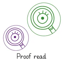Pedagogs Marking Stamper - Proof Read (20mm)