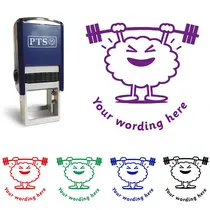Personalised Train Your Brain Stamper (25mm)