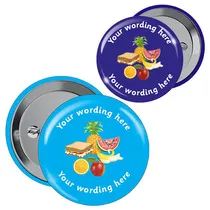 Personalised Lunch Badges (10 Badges)