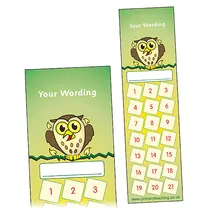 Personalised Owl Bookmark (60mm x 210mm)