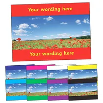 Personalised Poppy Postcard (A6)