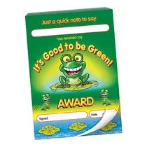 Good to be Green Award Praisepadz - (60 Pages - A6)