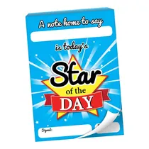 Star of the Day Praisepad - 60 Notes Home (A6)