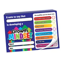 Growth Mindset Praisepad - 60 Notes Home (A6 Landscape)