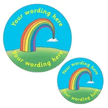 Personalised Rainbow Stickers