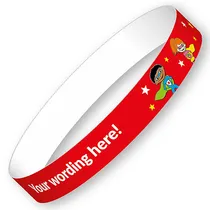 Personalised Wristbands - Superheroes (5 Wristbands - 15mm x 250mm)
