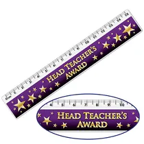 Head Teachers Award Ruler (15cm)