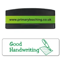 Good Handwriting Stakz Stamper - Green Ink (44mm x 13mm)
