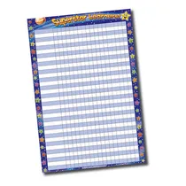 Sticker Collector Chart - Superstar Learners (A2 - 620mm x 420mm)