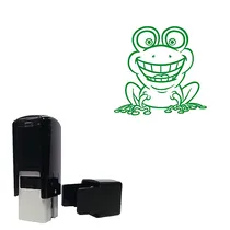 Frog Mini Stamper - Green Ink (10mm)