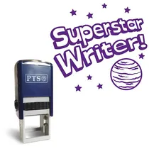 Superstar Writer Stamper - Purple Ink (25mm)