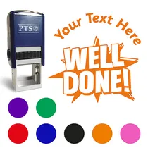 Personalised Well Done! Stamper (25mm)