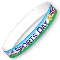 Sports Day Wristbands - I Took Part (10 Wristbands - 230mm x 18mm)