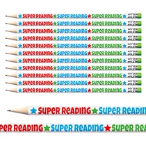 Super Reading Pencils (12 Pencils) Brainwaves