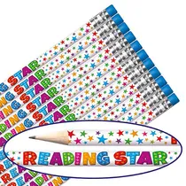 Reading Star Pencils (12 Pencils) Brainwaves