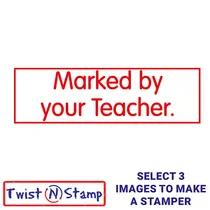 Marked By Your Teacher Stamper - Twist N Stamp