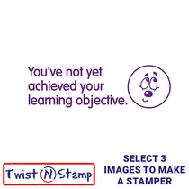 Not Achieved Learning Objective Unsure Stamper - Twist N Stamp