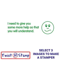 I Need to Give You More Help Stamper - Twist N Stamp