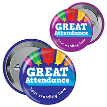 10 Great Attendance Badges