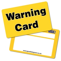 10 Warning CertifiCARDs