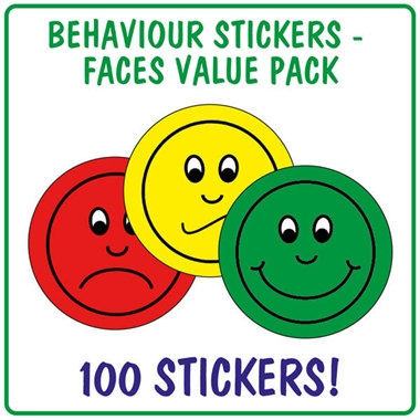 100 Behaviour Stickers - 32mm