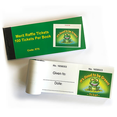 100 Good to be Green Raffle Tickets