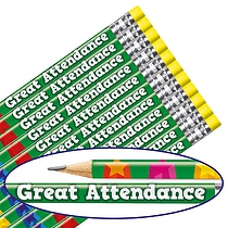 12 Great Attendance Pencils