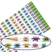 12 Monster Pencils