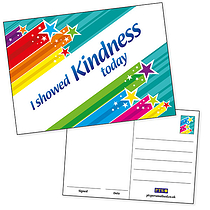 20 I Showed Kindness Today Postcards - A6