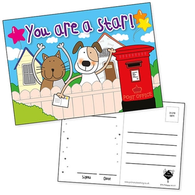 20 You are a Star! Postcards - Pedagogs - A6